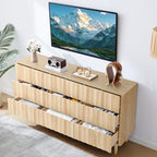 Bifins 60" Wide Fluted Dresser for Bedroom with 9 Drawers - Image 6