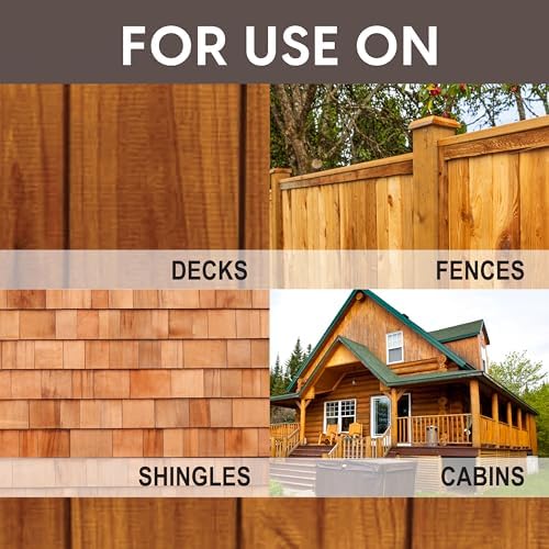 Ready Seal Exterior Wood Stain & Sealer, Redwood, 1 Gallon - Image 3