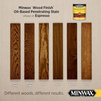 Minwax 1 qt Minwax 70050 Espresso Wood Finish Oil-Based Wood Stain - Image 2
