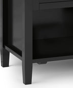 SIMPLIHOME Warm Shaker Bedside Table - Image 8