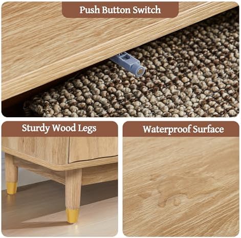 Bifins 53" Wide Fluted 6 Drawer Dresser - Image 4