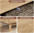Bifins 53" Wide Fluted 6 Drawer Dresser - Image 4
