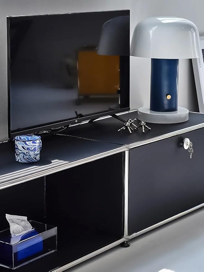 Modern Storage Cabinet Sideboard Versatile Free-Standing Organizer Cabinets - Image 4