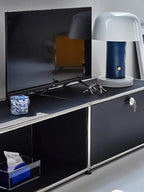 Modern Storage Cabinet Sideboard Versatile Free-Standing Organizer Cabinets - Image 4