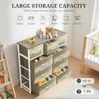 9-Drawer Dresser for Bedroom, Anti-Tip Tall Storage Organizer - Image 5