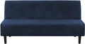 H.VERSAILTEX Real Velvet Futon Cover Armless Sofa Covers Sofa Bed Covers by HVERSAILTEX