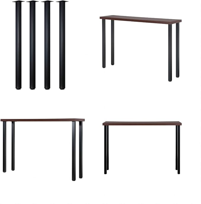 LCSDLHLSY Table Legs 40 inch, Adjustable Metal Legs, Home DIY Furniture Legs - Image 4