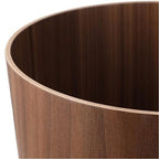 2.3 Gallons Wood Trash Can Wastebasket - Image 2