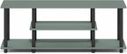 Furinno Turn-N-Tube TV Stand, 3-Tier Open Frame Rectangular Entertainment Center - Image 6