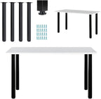 LCSDLHLSY Table Legs 28 inch, Adjustable Metal Furniture Legs, DIY Computer - Image 6