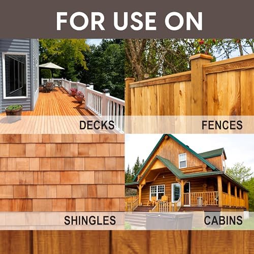 Ready Seal Exterior Wood Stain & Sealer, Dark Walnut, Turbo Spray - Image 7