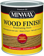 Minwax 1 qt Minwax 70047 Weathered Oak Wood Finish Oil-Based Wood Stain by Minwax
