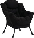 Lazy Chair, Modern Soft Reading Chair Accent Contemporary Sofa Chair by SESHINELL