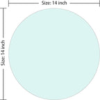 14" Round Tempered Glass Table Top - Image 3