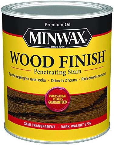 Minwax Wood Finish, Dark Walnut, 1 Quart by Minwax