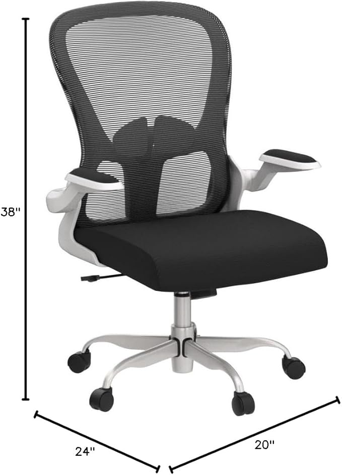 Ergonomic Office Chair, Comfort Swivel Home Office Task Chair, Breathable Mesh - Image 2