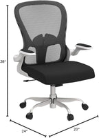 Ergonomic Office Chair, Comfort Swivel Home Office Task Chair, Breathable Mesh - Image 2