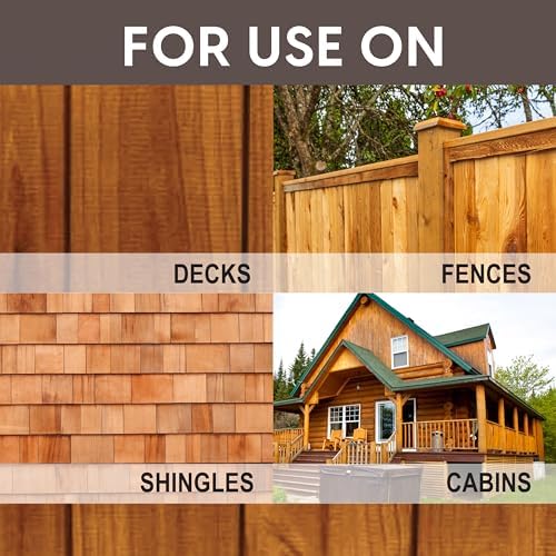 Ready Seal Exterior Wood Stain & Sealer, Redwood, 5 Gallon - Image 3