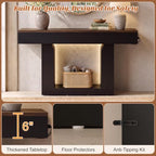 Homieasy Console Table, 47" Entryway Table with Charging Station - Image 7