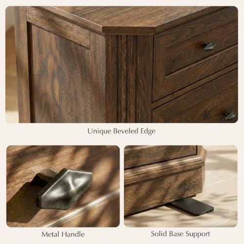 7 Drawers Dresser for Bedroom, 54" Wide Chest of Drawers w/Charging Station - Image 5