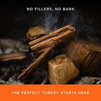 Fire & Flavor Turkey Perfect Premium All Natural Cherry Wood Chunks for Smoking - Smoking Wood Chunks - Charcoal for Grilling - Image 5