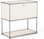 Modern Storage Cabinet Sideboard Versatile Free-Standing Organizer Cabinets - Image 5