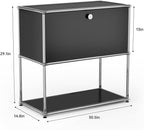 Modern Storage Cabinet Sideboard Versatile Free-Standing Organizer Cabinets - Image 3