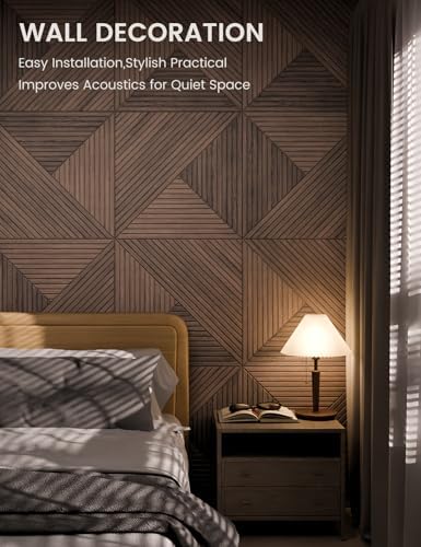 Fluxynara 6-Pack Large Felt Bulletin Board, Walnut Facet - Image 6