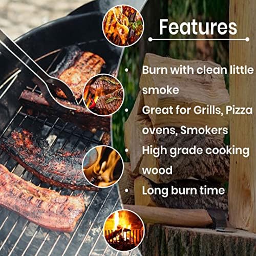 Old Potter Kiln Dried Firewood, ~1.5 Cu Ft ~ 38-45 lbs, for Solo Stove, Firepits and Fireplaces or Cooking, 16 Inch Logs, Oak - Image 4