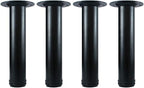QLLY 10 Inch Adjustable Metal Coffee Table Legs, Heavy Duty Round Furniture Legs by QLLY