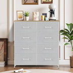 8-Drawer Dresser for Bedroom, Anti-Tip Tall Storage Organizer - Image 2