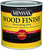 Minwax Wood Finish, True Black, 1/2 Pint by Minwax