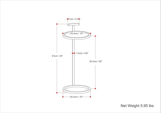 SIMPLIHOME Brook C Side Table - Image 3