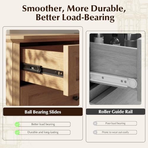 7 Drawers Dresser for Bedroom, 54" Wide Chest of Drawers w/Charging Station - Image 6
