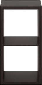 Furinno CUBICLE Book Shelf, 2-Cube Bookshelf, Extra Thick Frame Horizontally & - Image 10