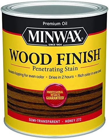 Minwax 700494444 Wood Finish, Honey, 1 Quart by Minwax