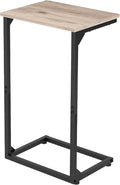 AMHANCIBLE C Shaped End Tables, Couch Side Tables that Slide Under, TV Trays by AMHANCIBLE