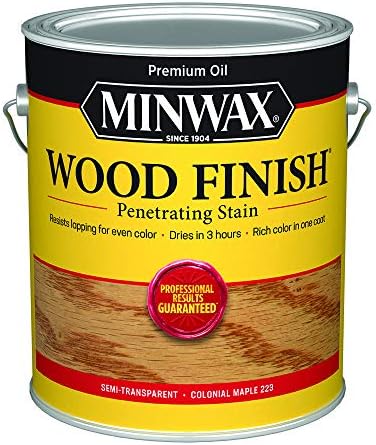 Minwax Wood Finish 250 VOC Compliant, Colonial Maple, 1 Gallon by Minwax