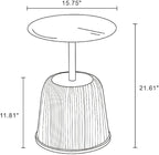 Manhattan Comfort Anderson Modern 15.75" Round End Tables 1.0 - Image 3