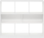 Furinno DALY Book Shelf, 8-Cube Bookshelf, Horizontal Cube Storage Organizer - Image 6