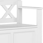 SIMPLIHOME Amherst Entryway Storage Bench - Image 11