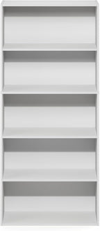 Furinno Jaya Book Shelf, 5-Tier Bookshelf, 52 Inch Tall Standing Bookcase - Image 6