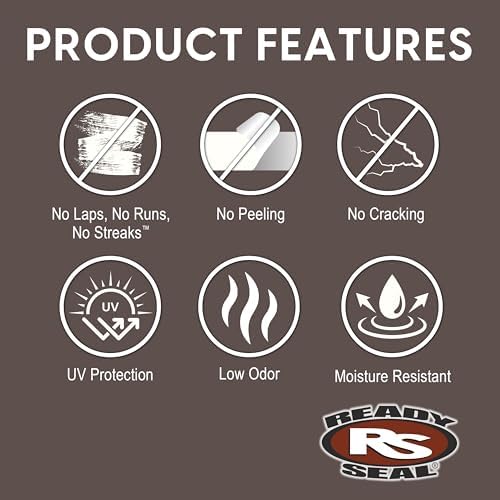Ready Seal Exterior Wood Stain & Sealer, Natural Cedar, Turbo Spray - Image 5