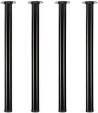 QLLY 27.5 inch/ 70cm Adjustable Metal Desk Legs, Heavy Duty Furniture Table Legs by QLLY