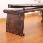 LUNIZ Nightstand Sofa Table Wooden Floor Table - Image 4