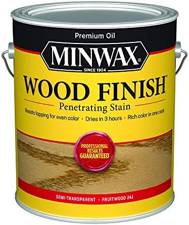 Minwax 710800000 Wood Finish 250 VOC Compliant, Fruitwood Stain, Gallon by Minwax
