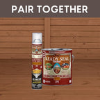 Ready Seal Exterior Wood Stain & Sealer, Pecan, Turbo Spray - Image 6