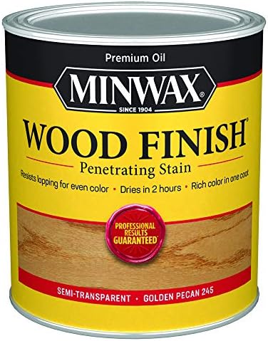 Minwax 1 qt Minwax 70041 Golden Pecan Wood Finish Oil-Based Wood Stain by Minwax