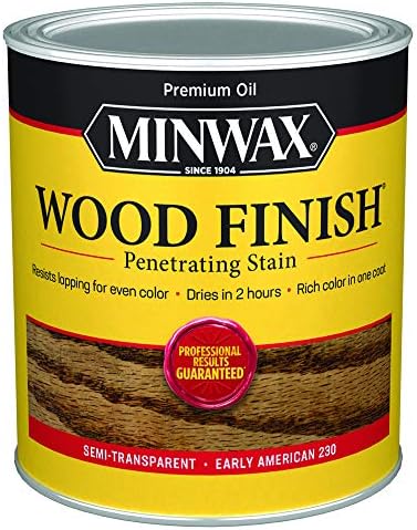Minwax 70008444 Wood Finish, Early American, 1 Quart by Minwax