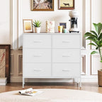 6-Drawer Dresser for Bedroom, Anti-Tip Wide Storage Organizer - Image 2